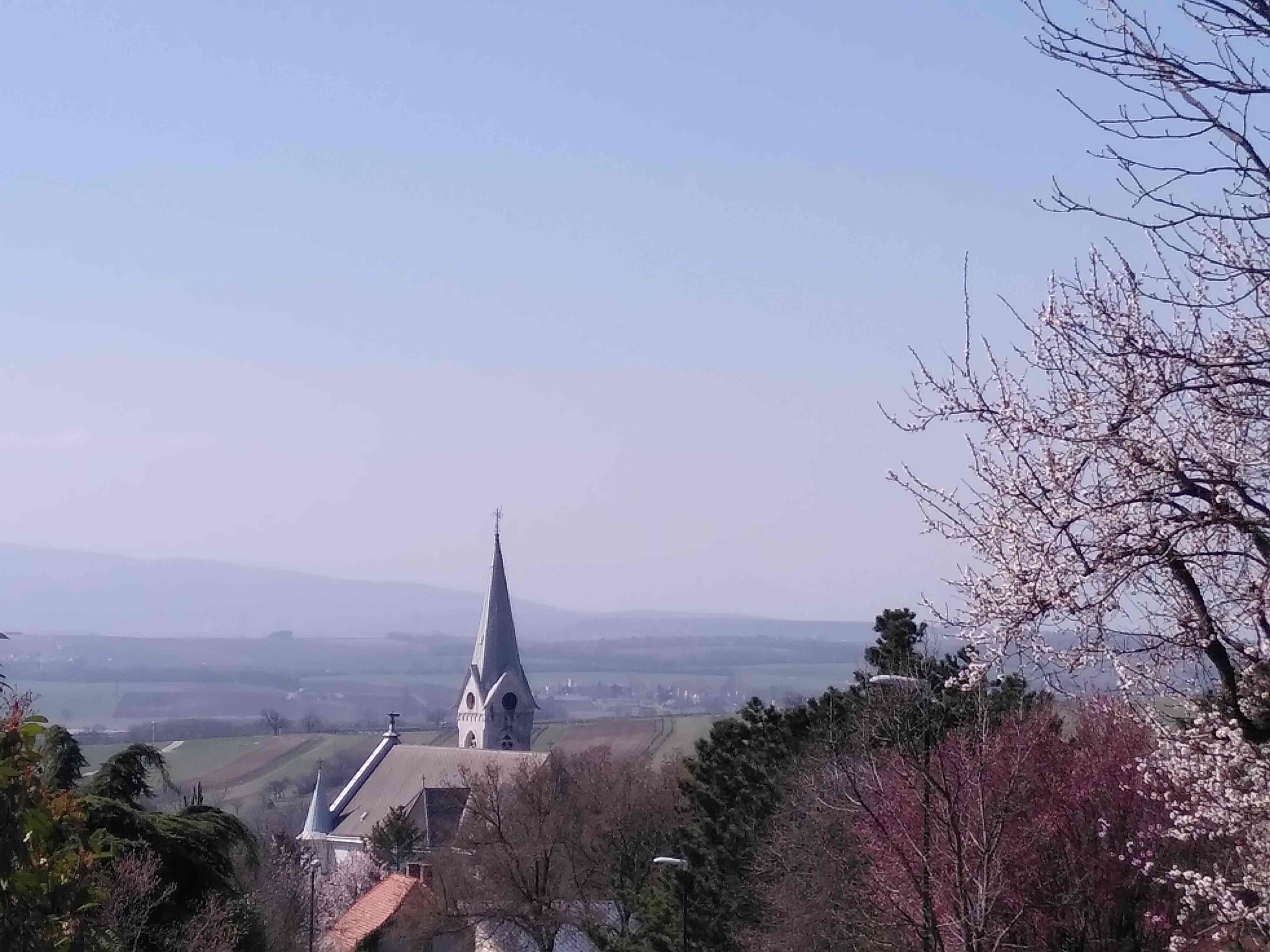 2021 03 31 Kirche im Frühling eingebettet klein