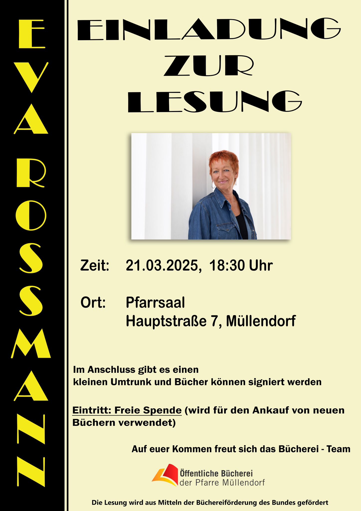 Lesung Eva Rossmann