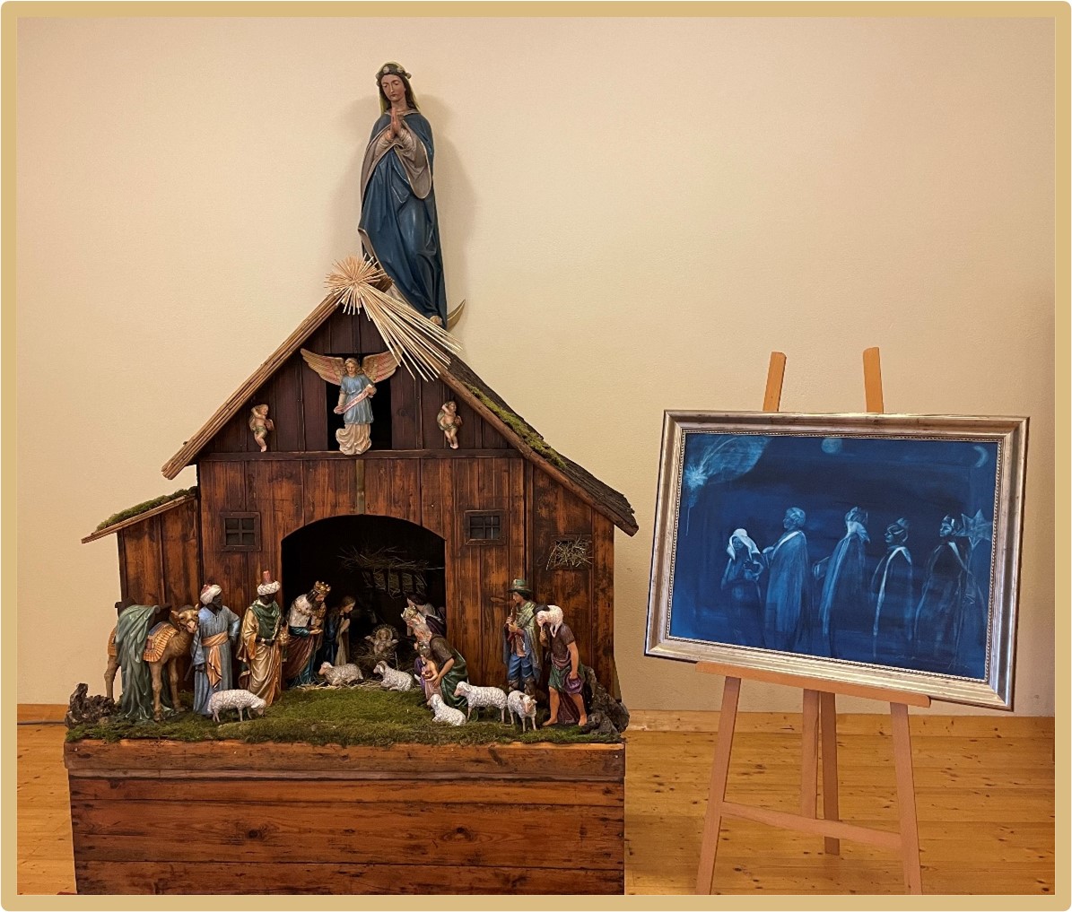 Krippe Pfarrheim
